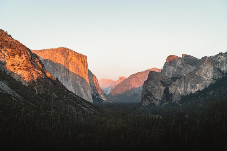 Yosemite valley at Peak Adventures summer camp