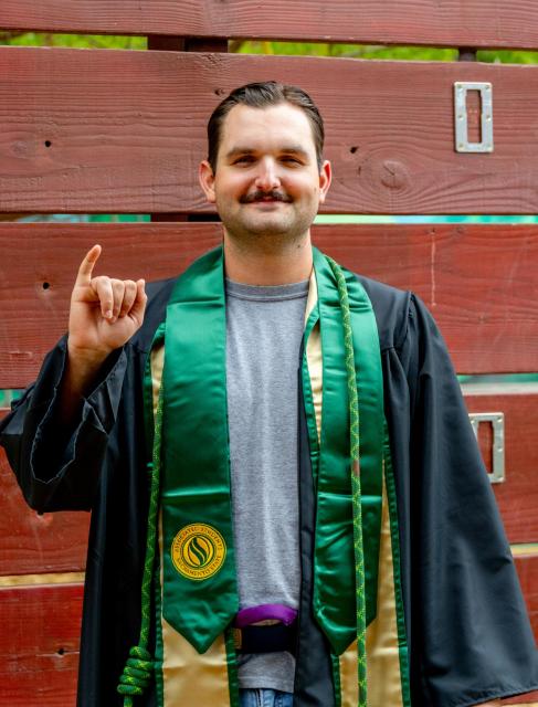 Grad photo for smoot