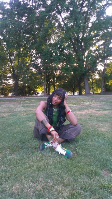 Lott on the grass