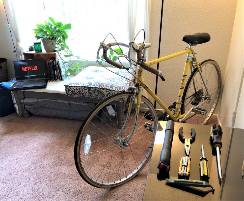 bike in room